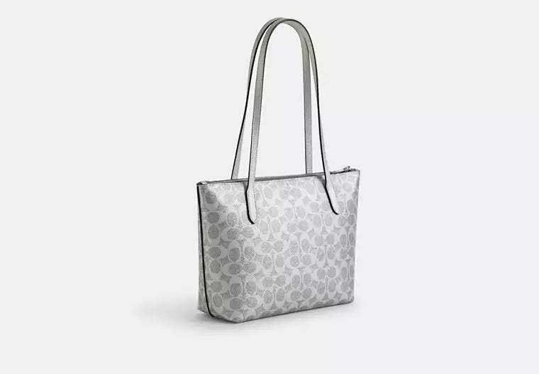 Fiona Zip Tote Bag In Signature Canvas