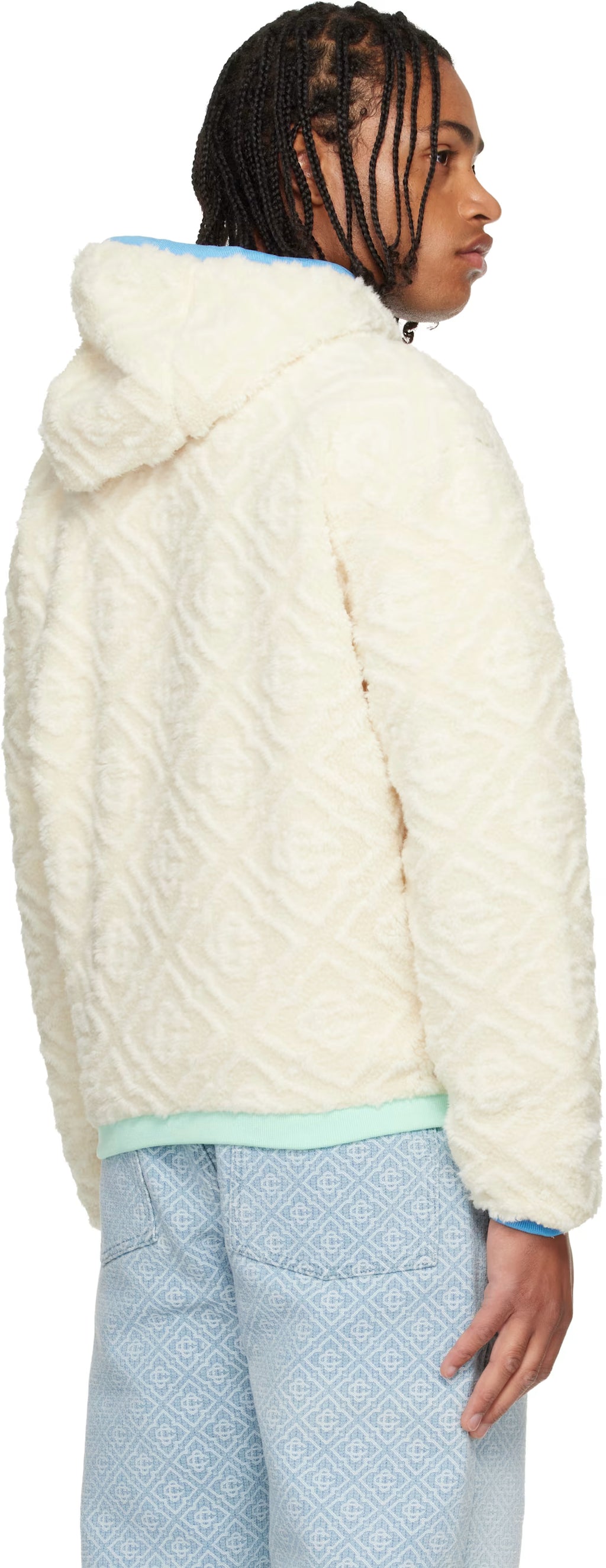 Off-White Monogram Jacquard Fleece Jacket