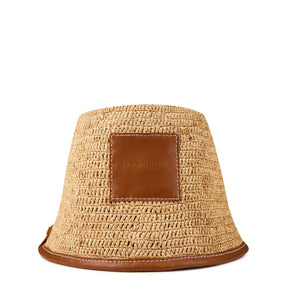 Le Bob Soli Raffia Bucket Hat