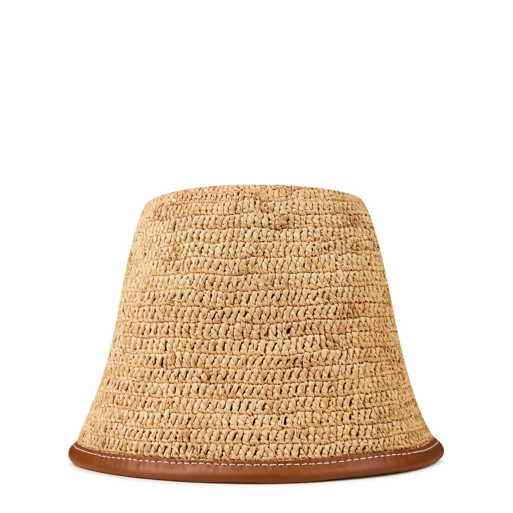 Le Bob Soli Raffia Bucket Hat