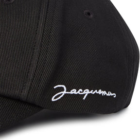 Women's Plain Cotton La Jacquemus Baseball Cap