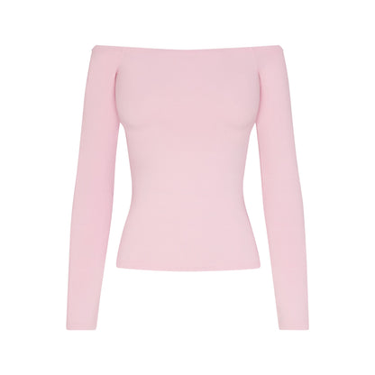 Smooth Layers Off the Shoulder Top
