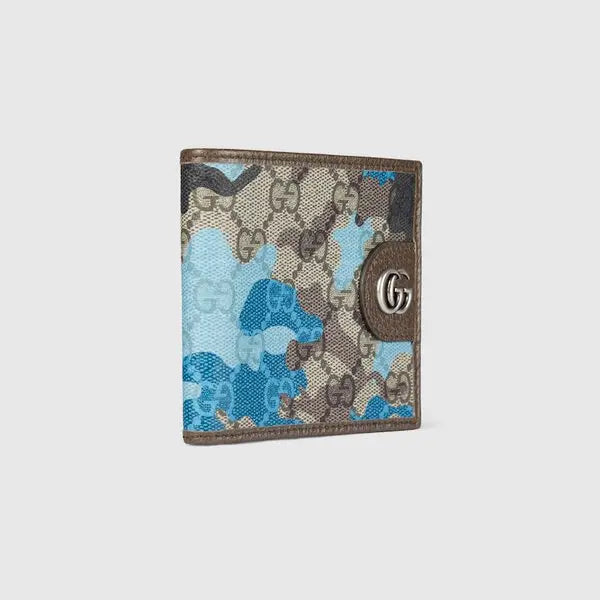 GG bi-fold wallet gg canvas