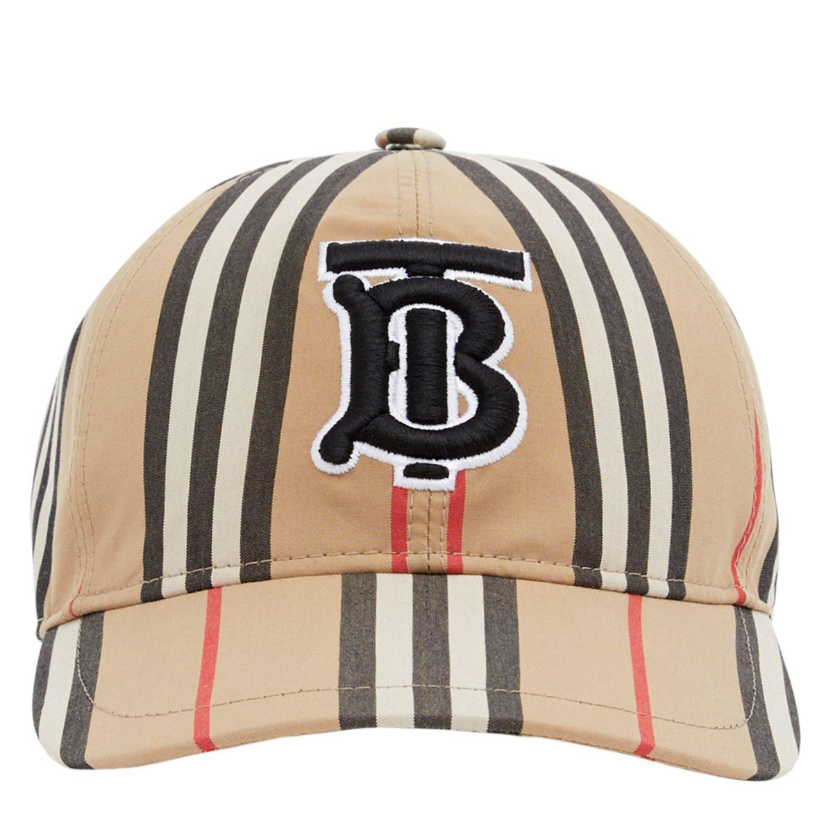 Men's Striped Cotton Icon Cap