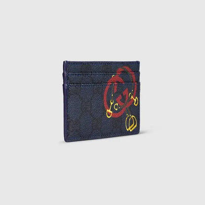 GG card case with print gg canvas