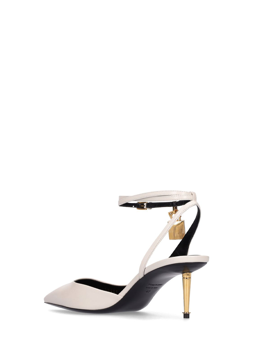 Tom Ford Tom Ford 55mm Kitten heel slingback pumps - Size: UK 3 Heels | Shop From The Mirage