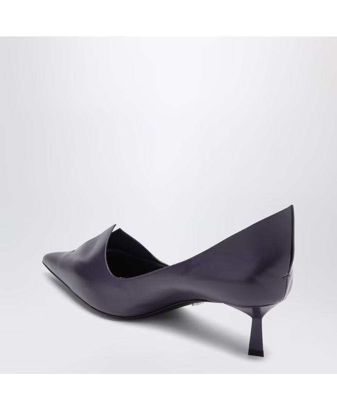 Prada Purple Heeled Shoes