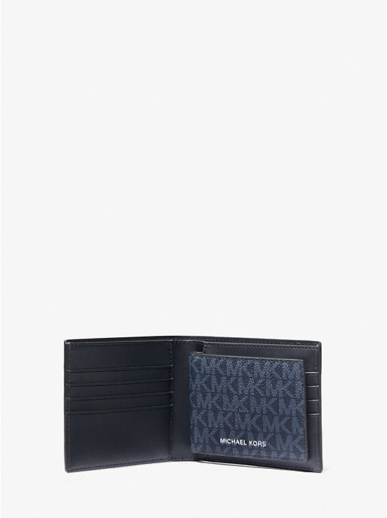 Michael Kors Harrison Logo Billfold Wallet With Passcase - Wallets | Shop From The Mirage