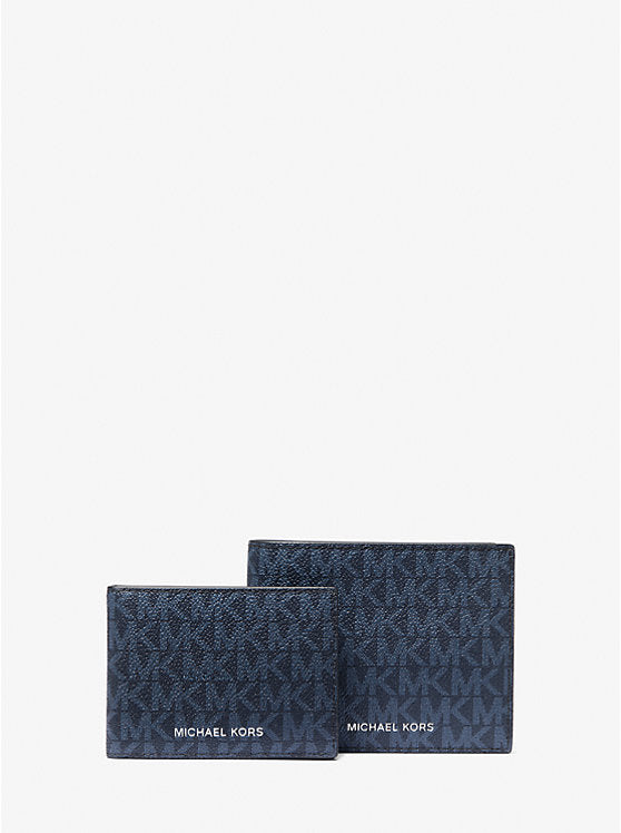 Michael Kors Harrison Logo Billfold Wallet With Passcase - Wallets | Shop From The Mirage