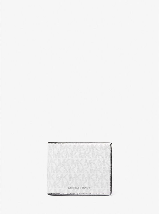 Michael Kors Harrison Logo Billfold Wallet With Passcase - Wallets | Shop From The Mirage