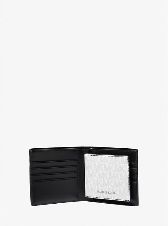 Michael Kors Harrison Logo Billfold Wallet With Passcase - Wallets | Shop From The Mirage