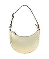 Gold Rockstud Half Moon Mini Bag