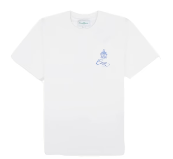 Casablanca Casa Emblem White Tee