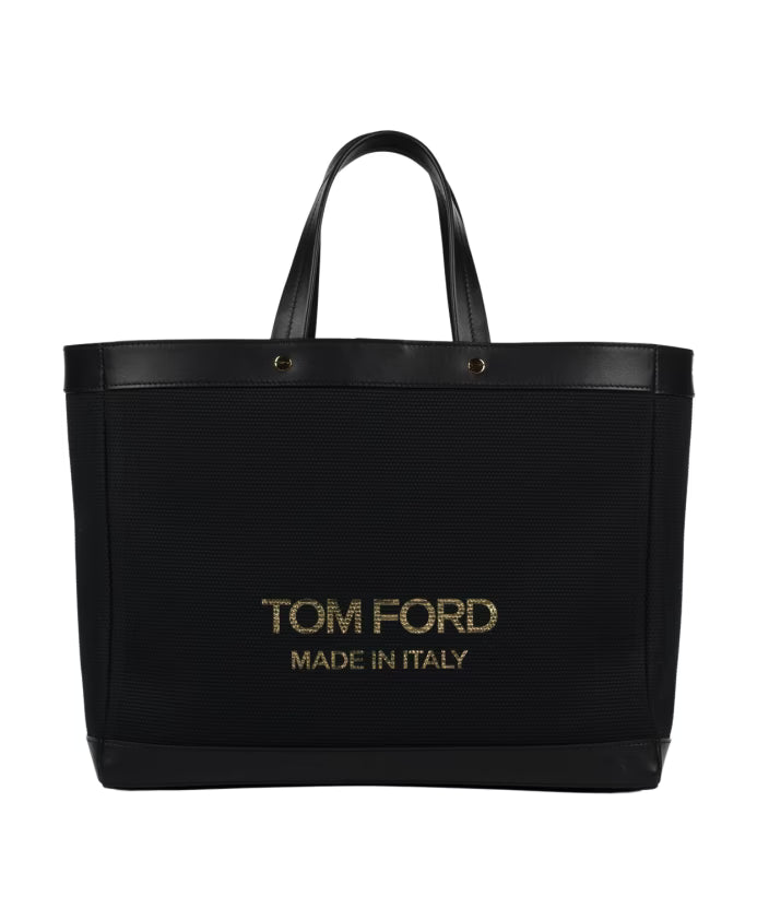 Mini Shopper Bag with Logo Detail