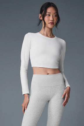 Alosoft Crop Finesse Long Sleeve