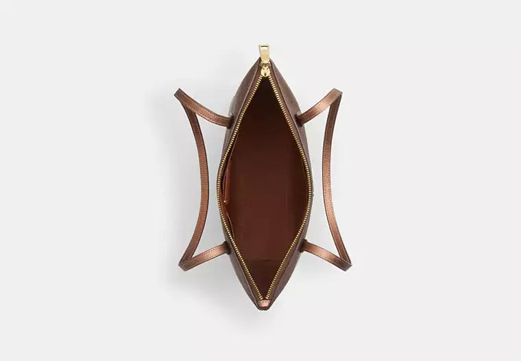 Fiona Zip Tote Bag In Signature Canvas