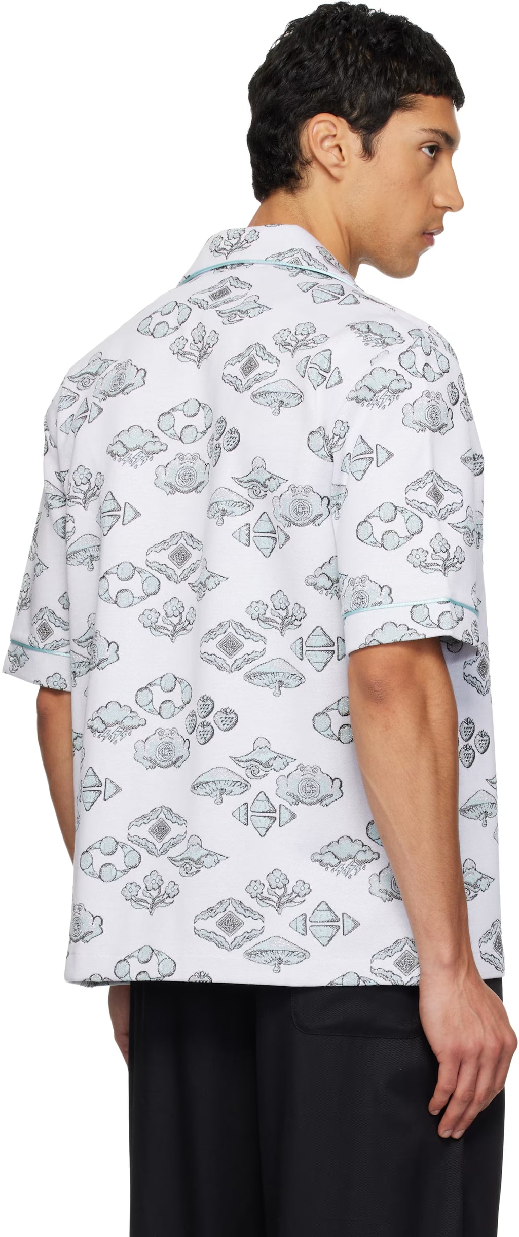 Off-White Jacquard Shirt