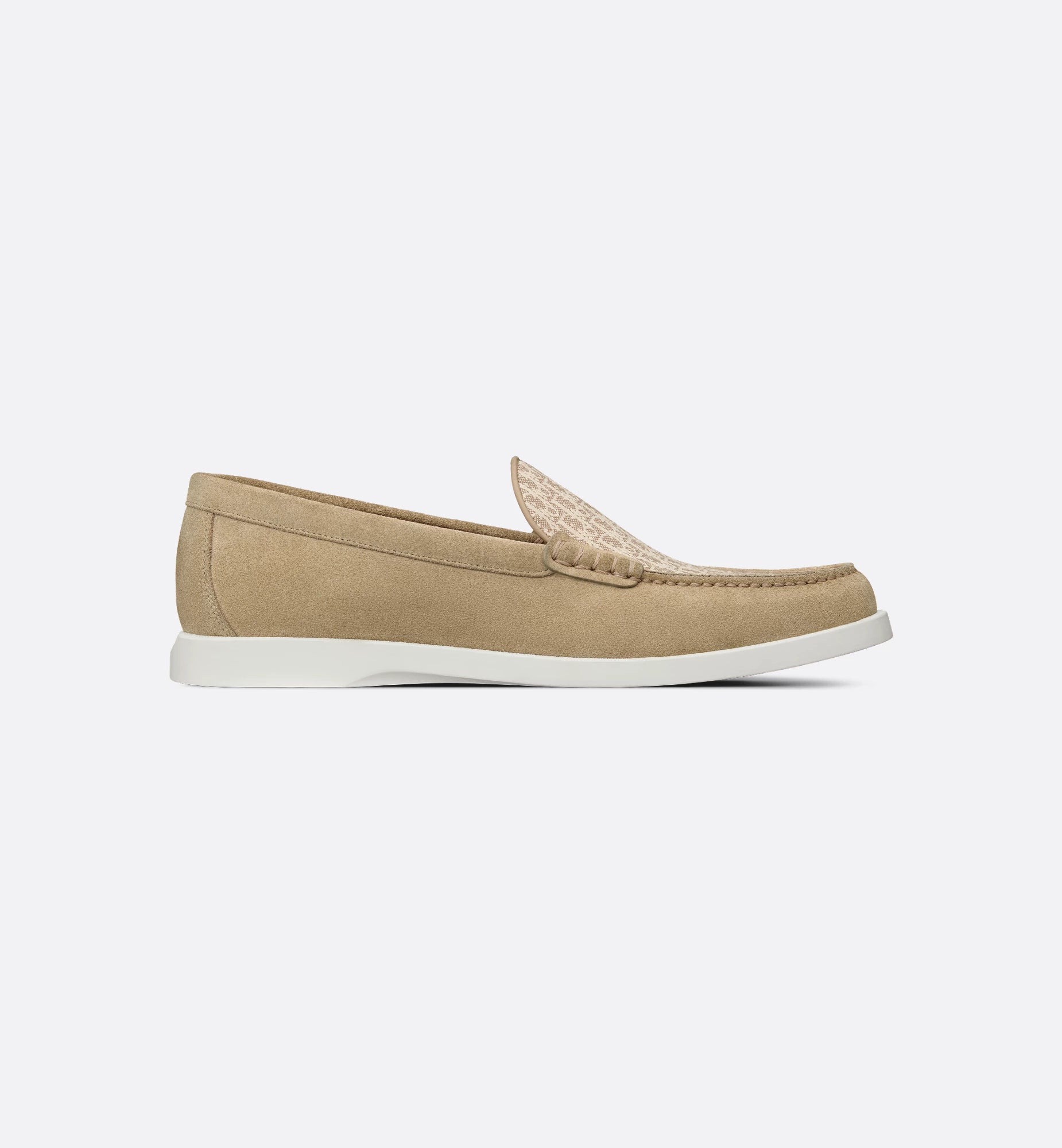 Dior Oblique Suede Loafers – Beige