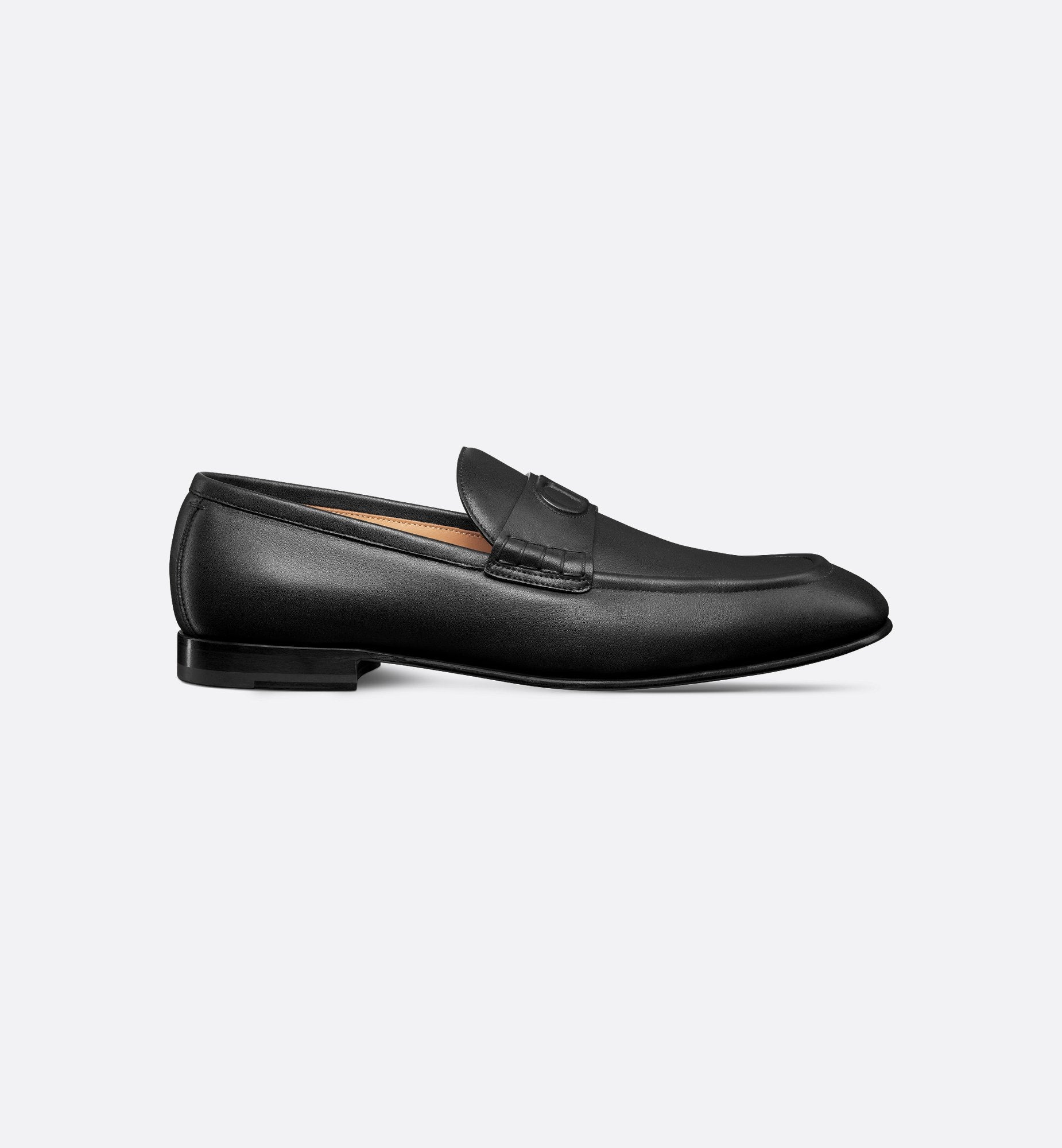 Dior CD Icon Leather Loafers – Black