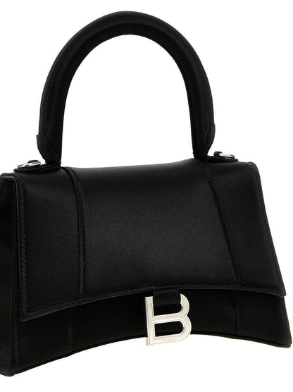 Balenciaga Black Hourglass S Handbag - Size: One Size Bags | Shop From The Mirage