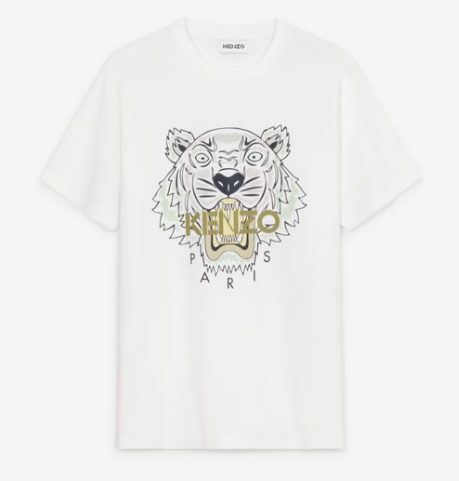KENZO Tiger Classic Cotton Regular Fit T-Shirt