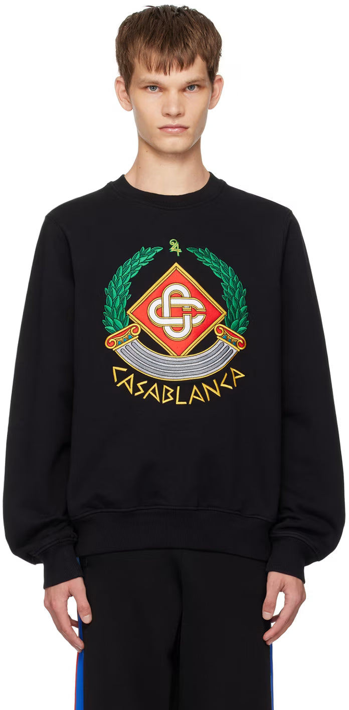 Black Casa Crest Sweatshirt