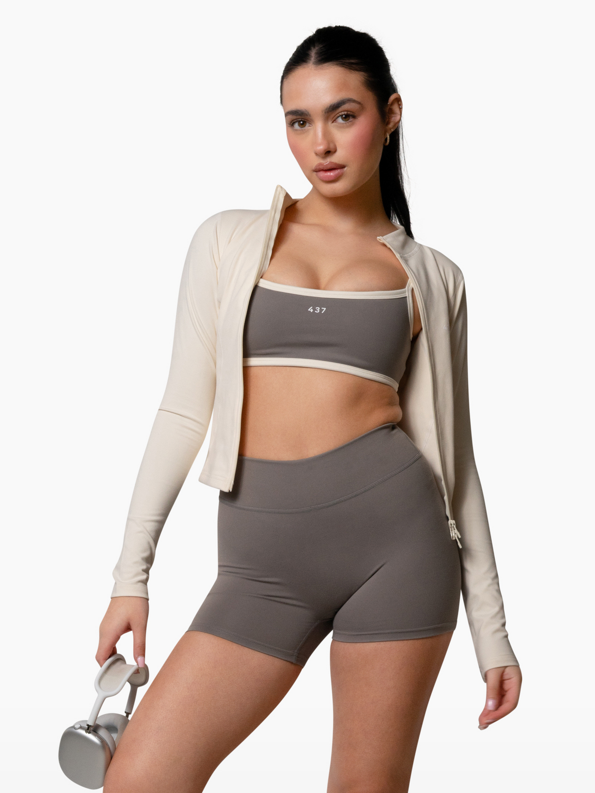 The Curve Jacket / Crème