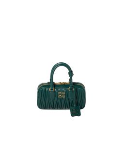 Arcadie matelassé nappa leather mini-bag