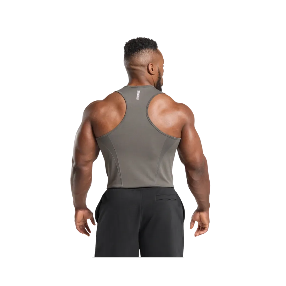 Gymshark Shadow Seamless Stringer Slim Fit Meteor Grey