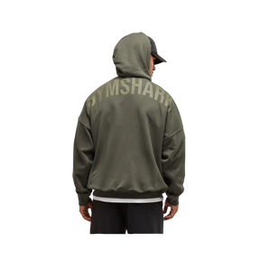 Gymshark Power Zip Up Hoodie Oversized Fit Strength Green