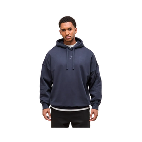 Gymshark Power Hoodie Oversized Fit Heavy Blue