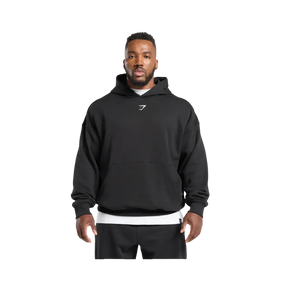 Gymshark Strength Department Animal Oversized Hoodie Black