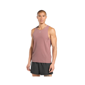 Gymshark Running Tank Slim Fit Brick Brown