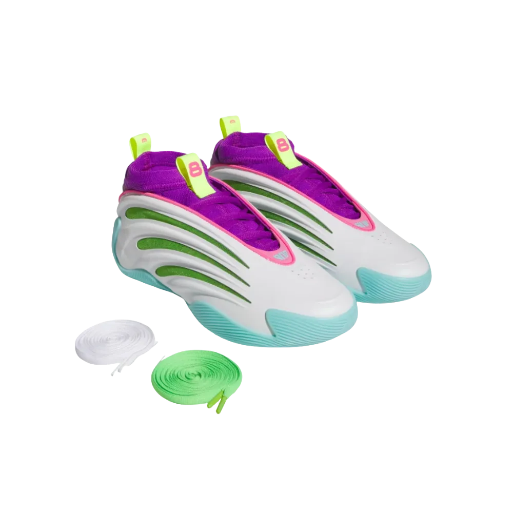 Adidas Harden x Jalen Williams Vol. 9 'White Lucid Lime Pink'