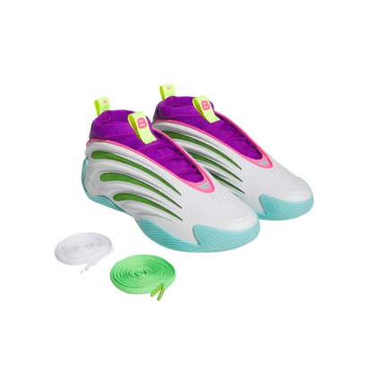 Adidas Harden x Jalen Williams Vol. 9 'White Lucid Lime Pink'