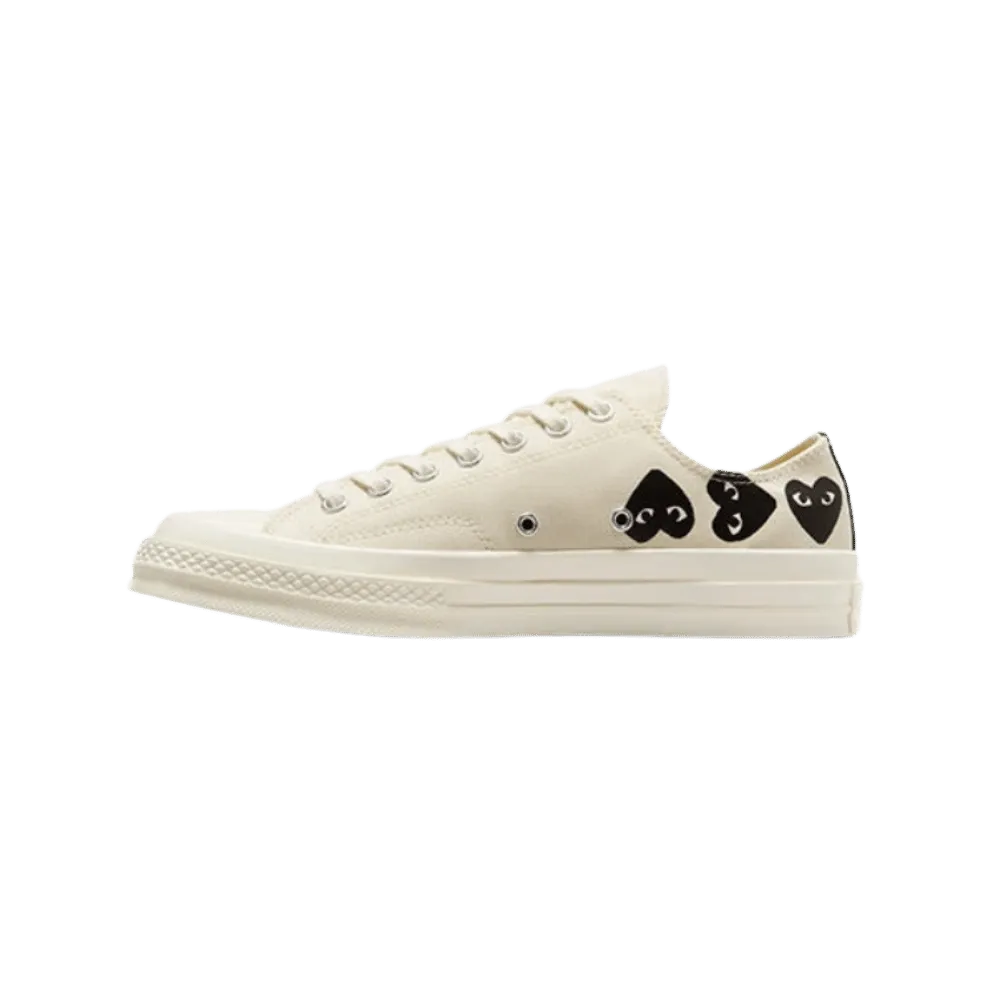 Converse x PLAY Comme des Garçons Chuck 70 Multi Heart 'Beige'