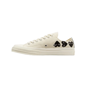 Converse x PLAY Comme des Garçons Chuck 70 Multi Heart 'Beige'