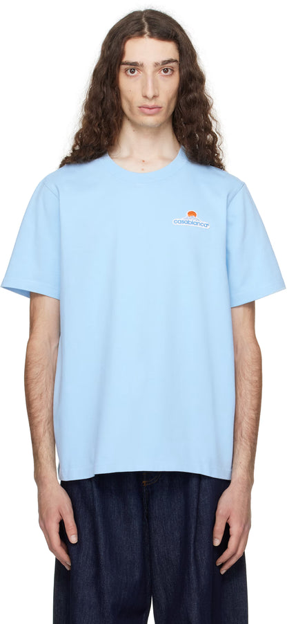 Blue Montagne Patch T-shirt