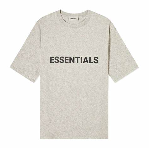 Essentials SS20 Oatmeal Short Sleeve T shirt