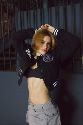 W526 Ivy League Cropped Jacket