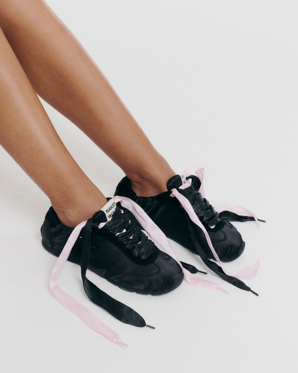 Adorable Black Satin