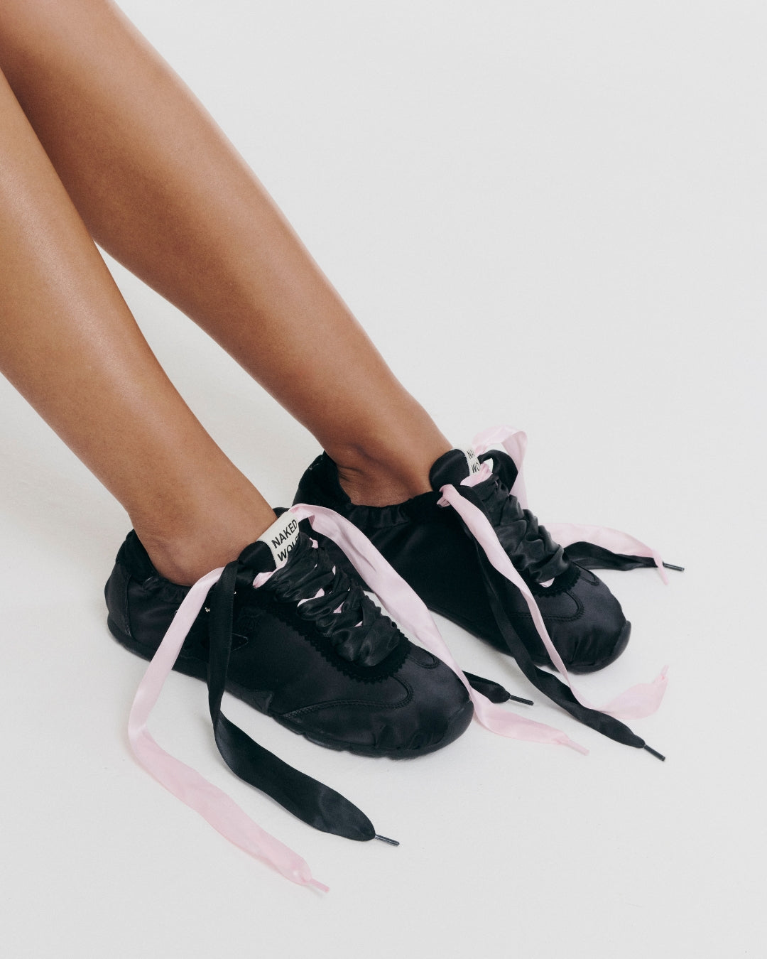 Adorable Black Satin