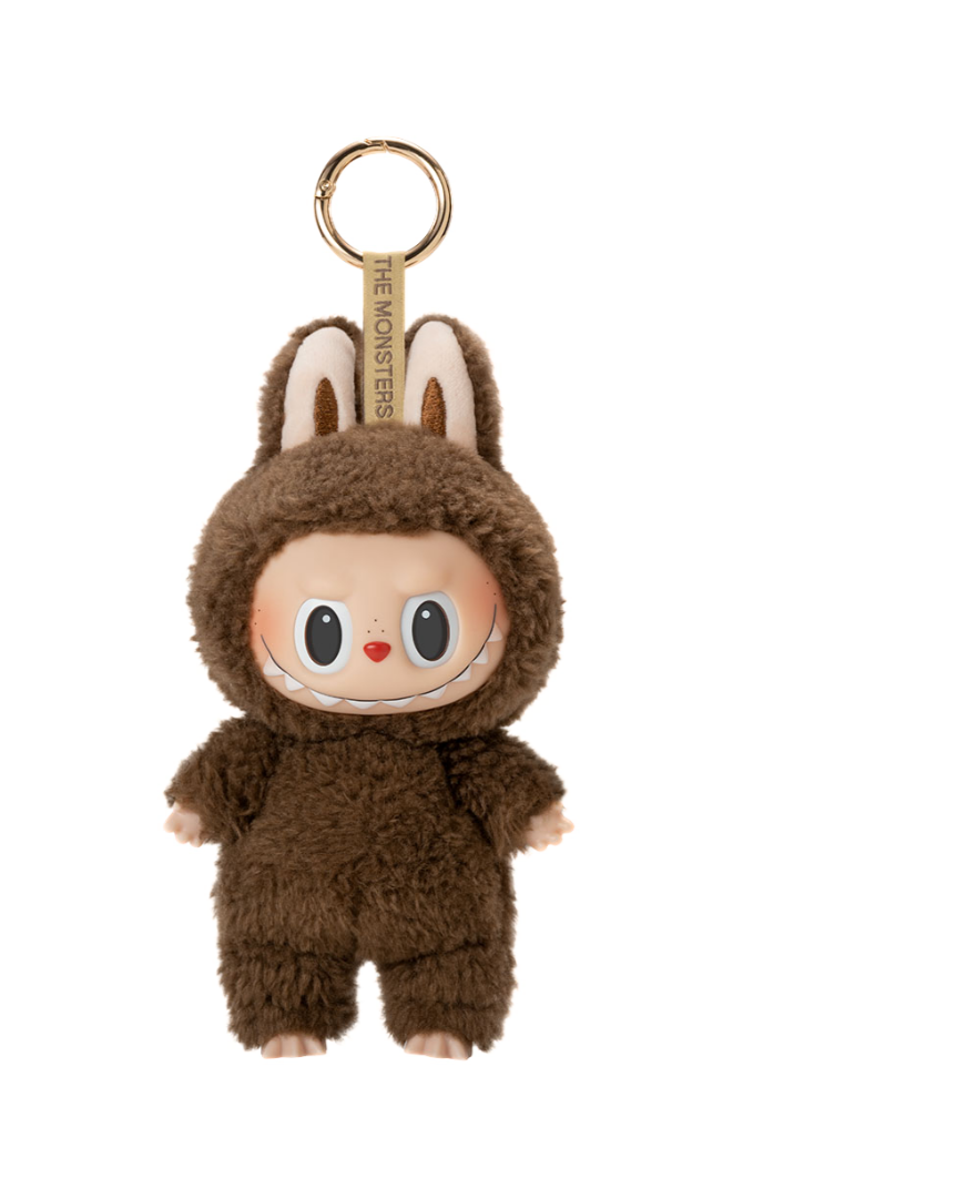 Pop Mart Labubu The Monsters Tasty Macarons Chestnut Cocoa Vinyl Plush Pendant (Secret Edition)