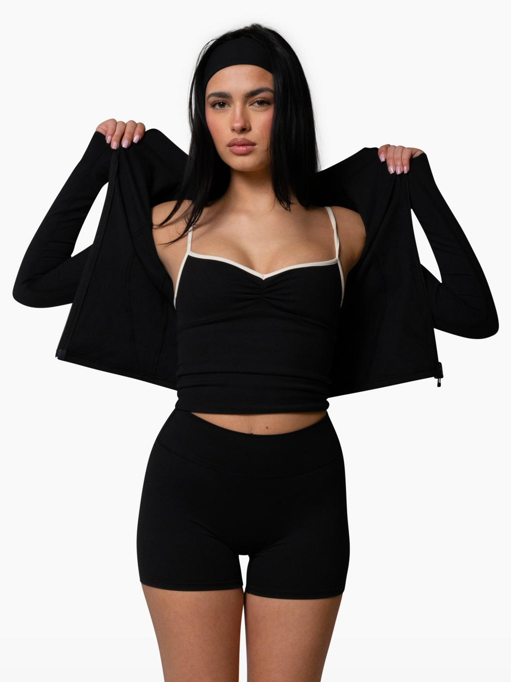 The Curve Jacket / Black