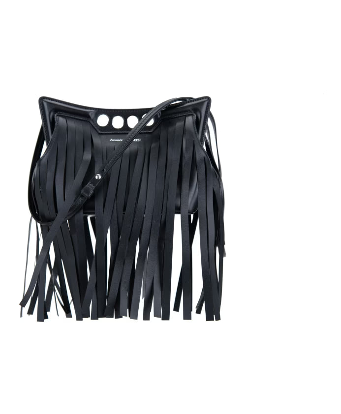 Leather Fringe Shoulder Bag