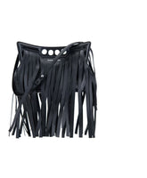 Leather Fringe Shoulder Bag