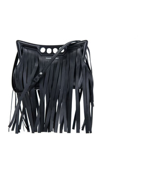 Leather Fringe Shoulder Bag