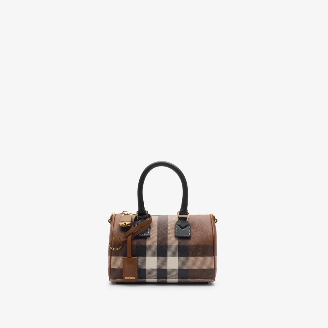 Mini Check Bowling Bag