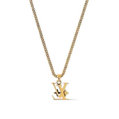 Monogram Row Pendant