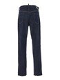 Dsquared2 Blue Five Pockets Jeans with Contrast Stitching and Tapered Design in Cotton Man